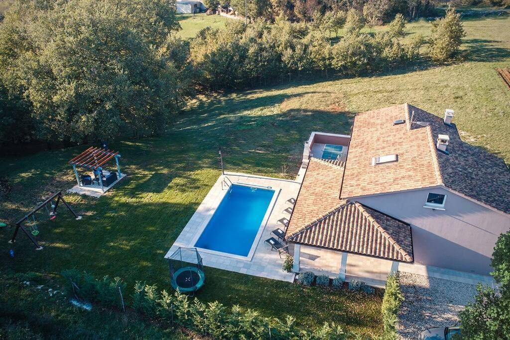 Modern House With Private Pool Villa Žminj Kültér fotó